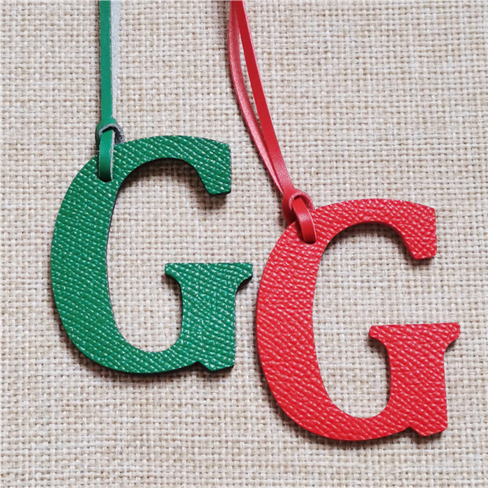 Women Accessories Name In English - English Letter G Alphabet Cowhide Pu