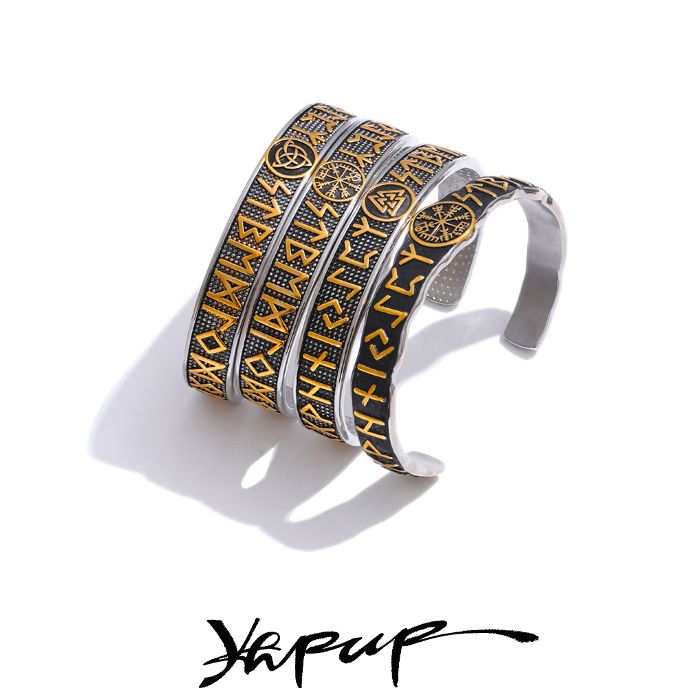 Women Accessories Meaning - Bransoletka męska Yhpup Retro Modlitwa Pismo