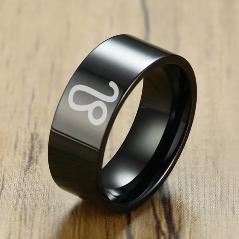 Women Accessories Name In English - Pierścionki ze znakami zodiaku ze stali