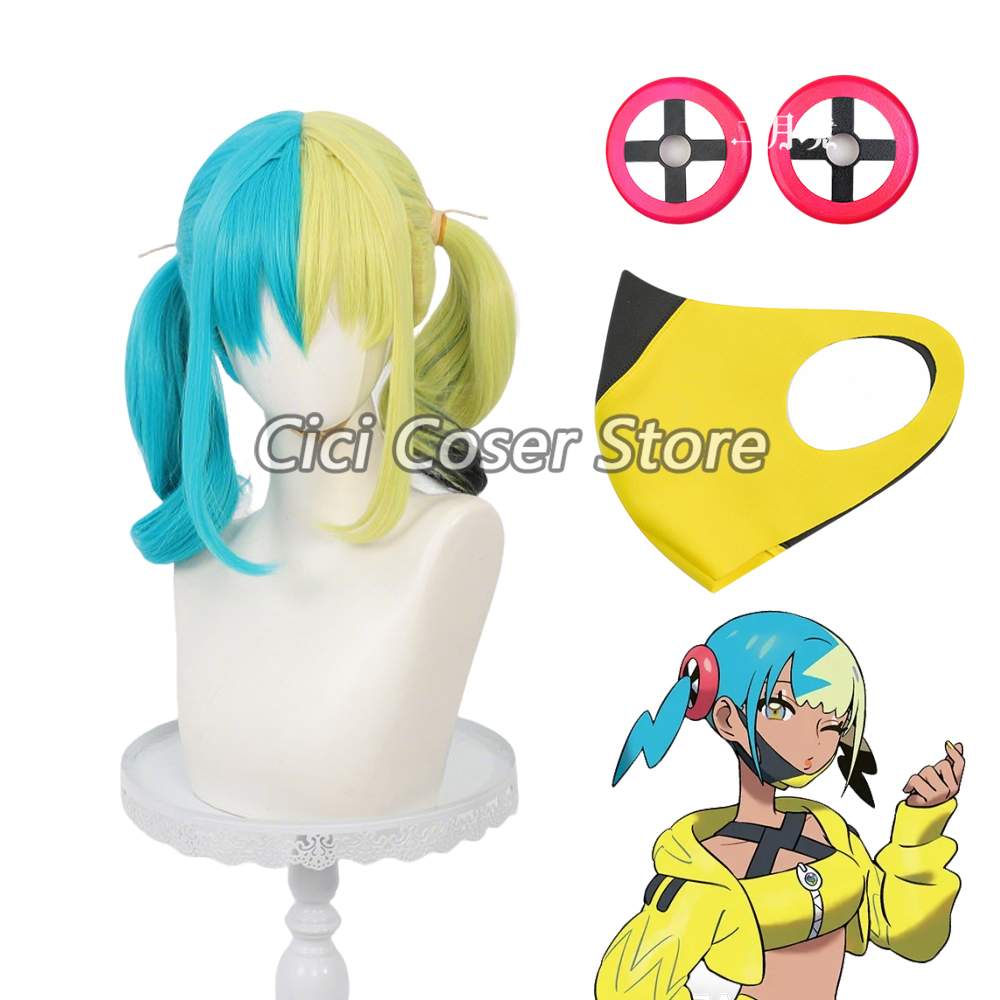 Women'S Accessories List - Peruka do cosplayu Anime Canari, żółto-zielona,