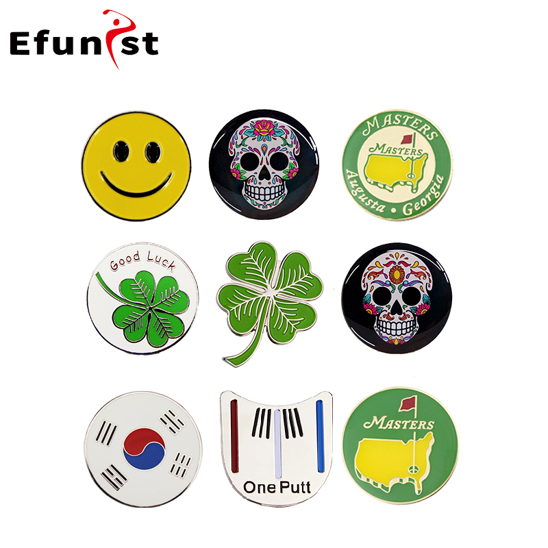 Women'S Golf Accessories - Oznaczniki do piłek golfowych ze stopu,