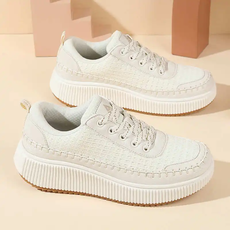 Women Accessories Brand Name - Brązowe buty damskie mieszkania jesienne buty