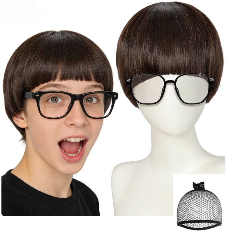 Women'S Accessories In The 60S - Peruki Grzybki z Grzywką + Okulary
