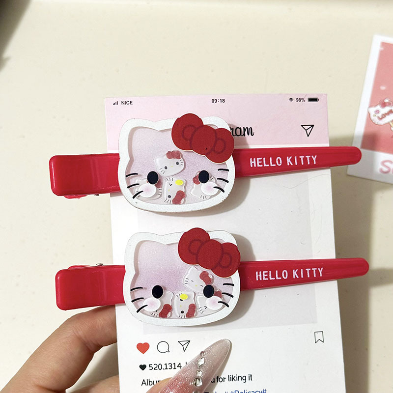 Women'S Accessories List - Klips do włosów Hello Kitty, ozdobny