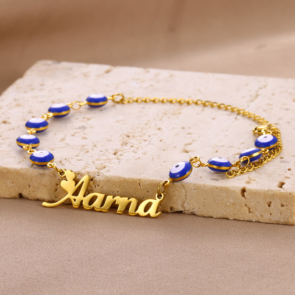 Evil Eye Bracelet - Bransoletki z niebieskim okiem proroka z