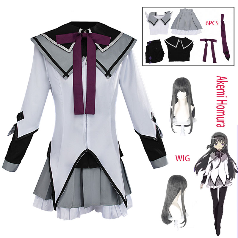 Women'S Accessories For Suit - WHH Anime Puella Akemi Homura Strój