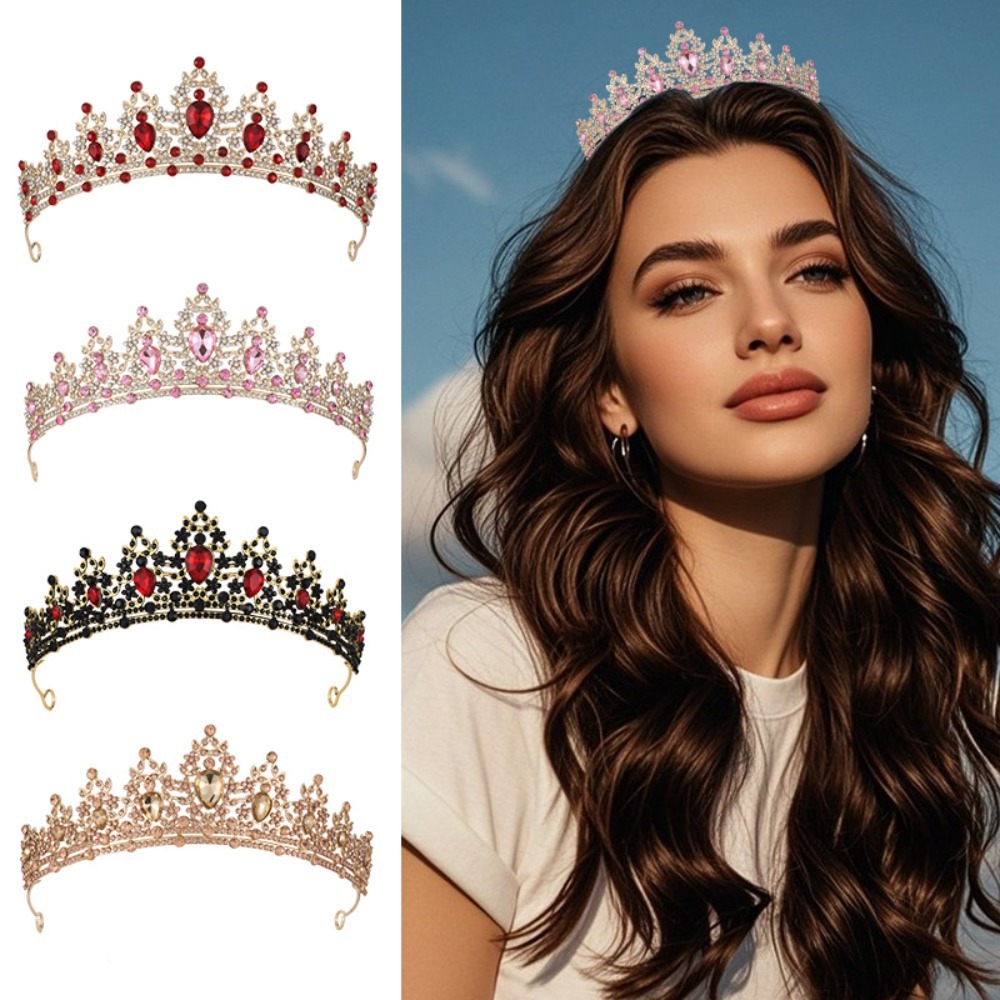Women'S Hair Accessories Wedding - Vintage Korona Ślubna z Liśćmi i