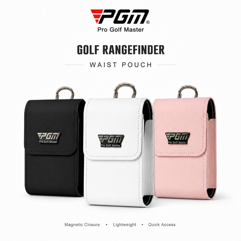 Women'S Golf Accessories - Magnetyczna saszetka golfowa PGM na pas,