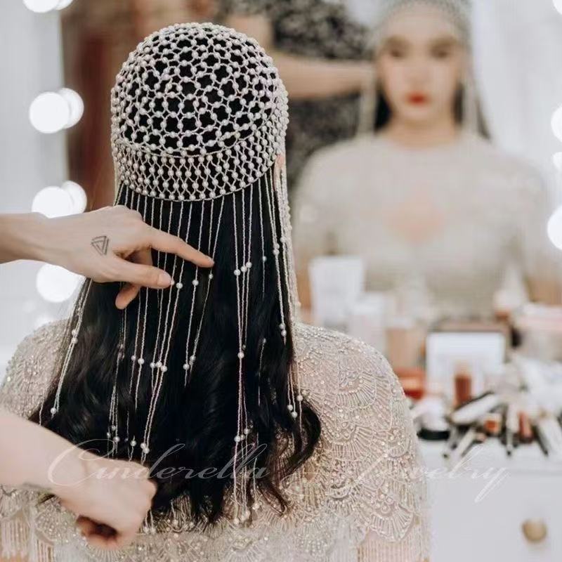 Vintage Ręcznie Robiony Ozdobn – Women'S Hair Accessories Wedding recenzja i cena