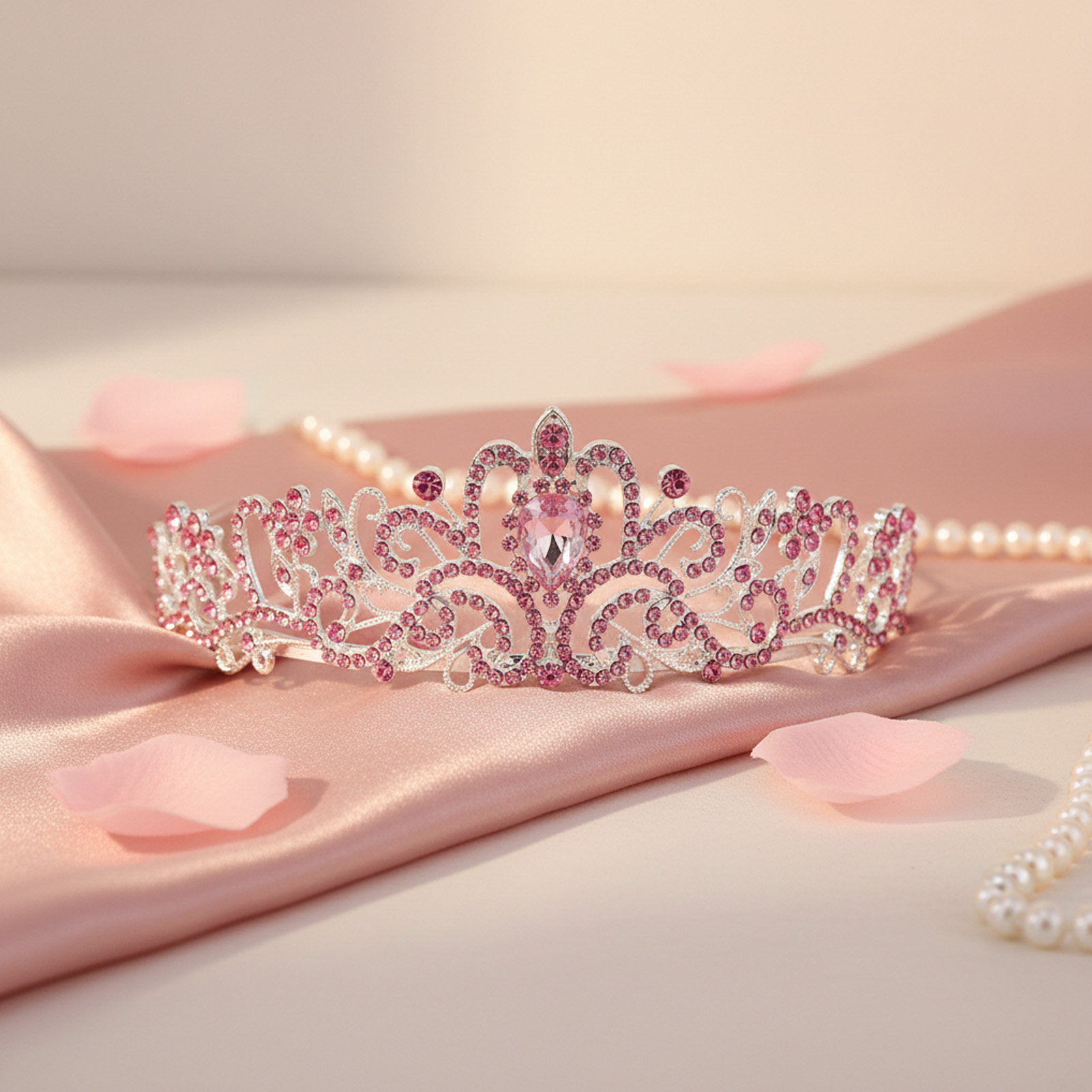 Elegancka korona ślubna, błysz – Women'S Hair Accessories Wedding recenzja i cena