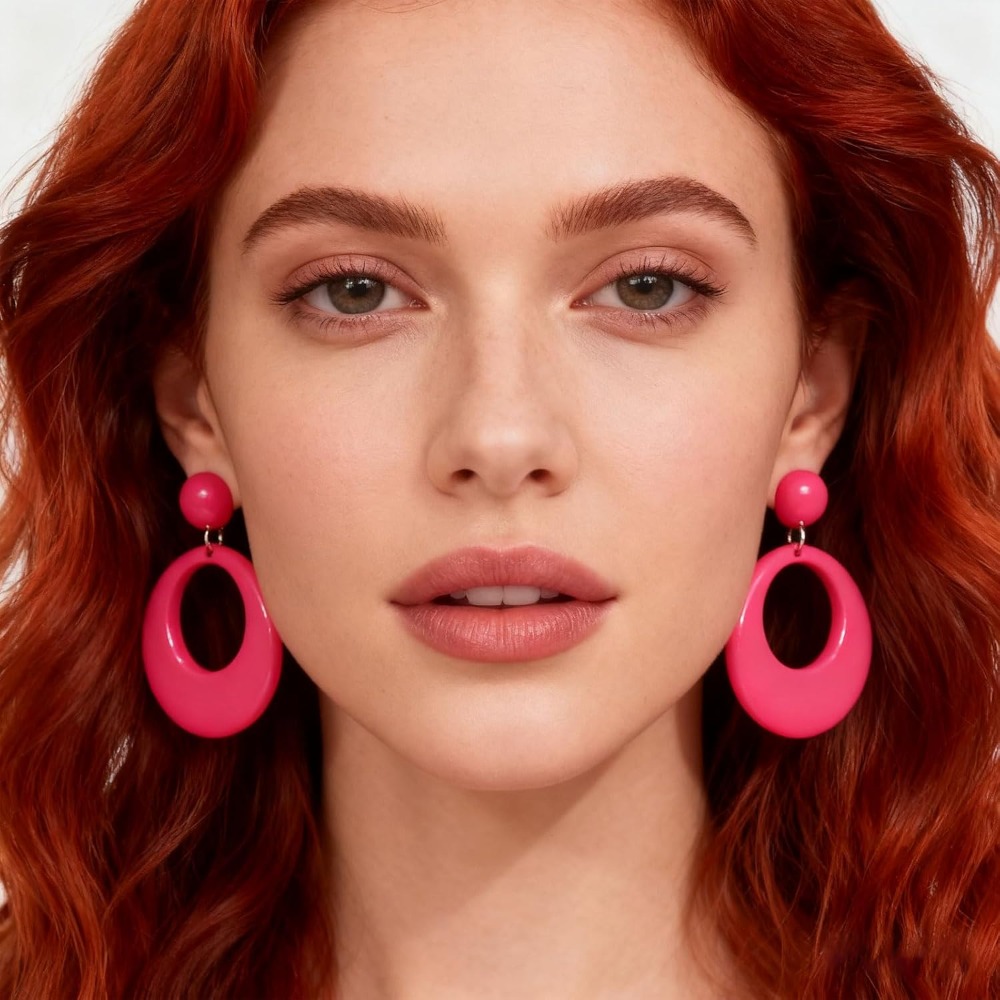 Kolczyki damskie lata 60. 70.  – Women'S Accessories In The 60S recenzja i cena