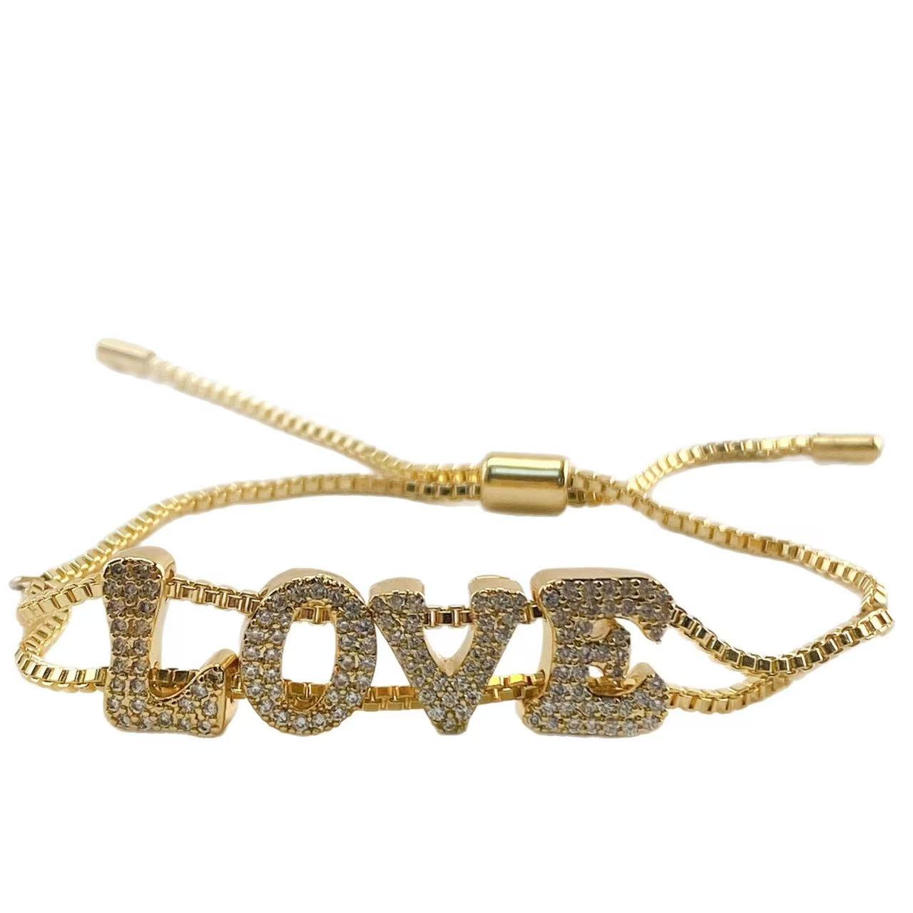 Modna złota bransoletka DIY z  – Women Accessories Name In English recenzja i cena