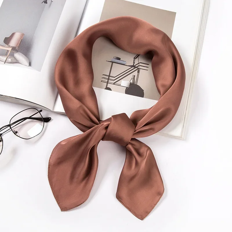 Satynowy szalik damski 70cm je – Women Accessories Wholesale China recenzja i cena
