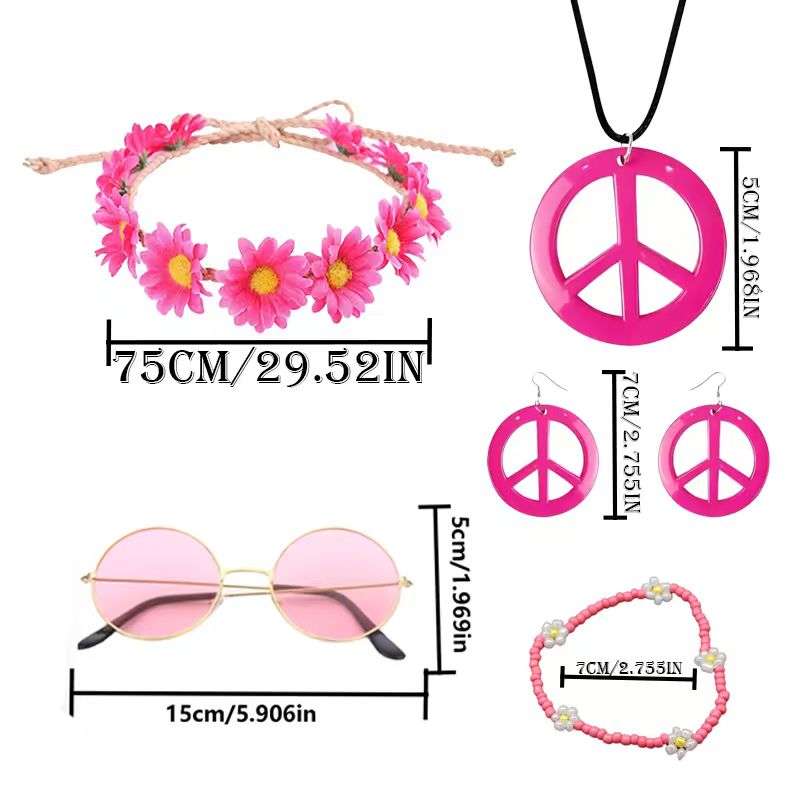 Zestaw akcesoriów do kostiumu  – Women'S Accessories In The 60S recenzja i cena