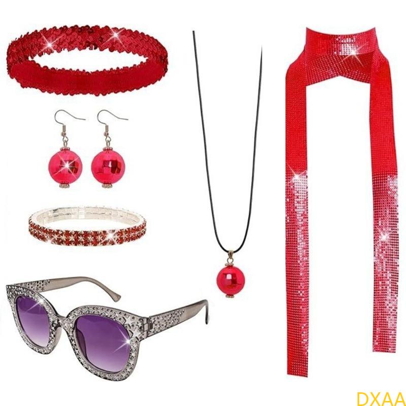 DXAA 60s 70s 80s Disco Akcesor – Women'S Accessories In The 60S recenzja i cena