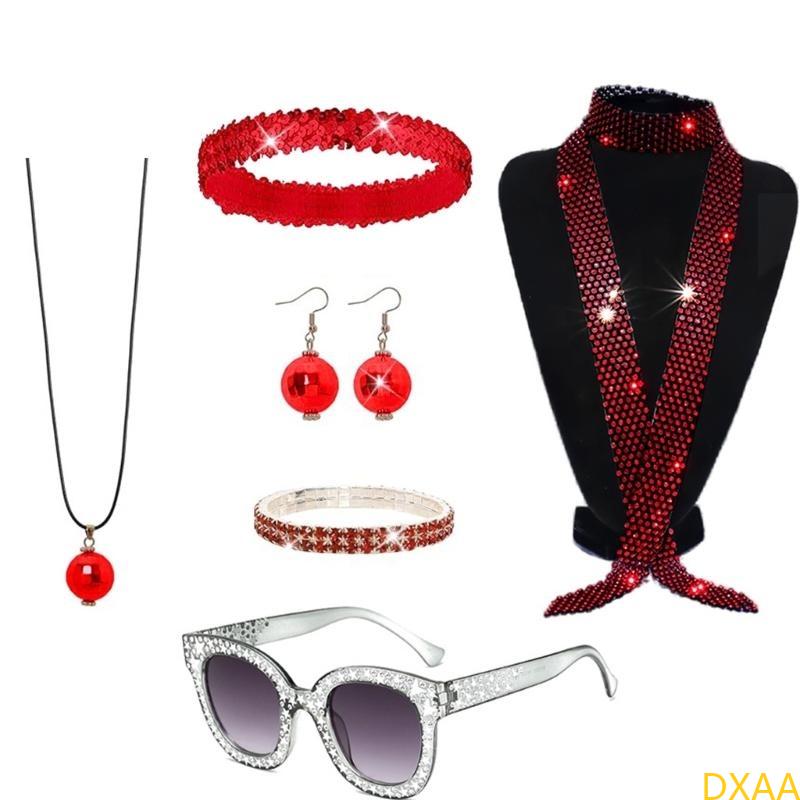 DXAA 60s 70s 80s Disco Akcesor – Women'S Accessories In The 60S recenzja i cena