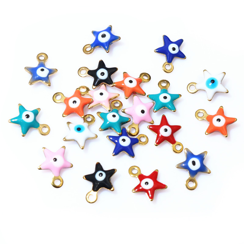 20 szt. 10x8.5mm emaliowane Ev – Evil Eye Bracelet recenzja i cena