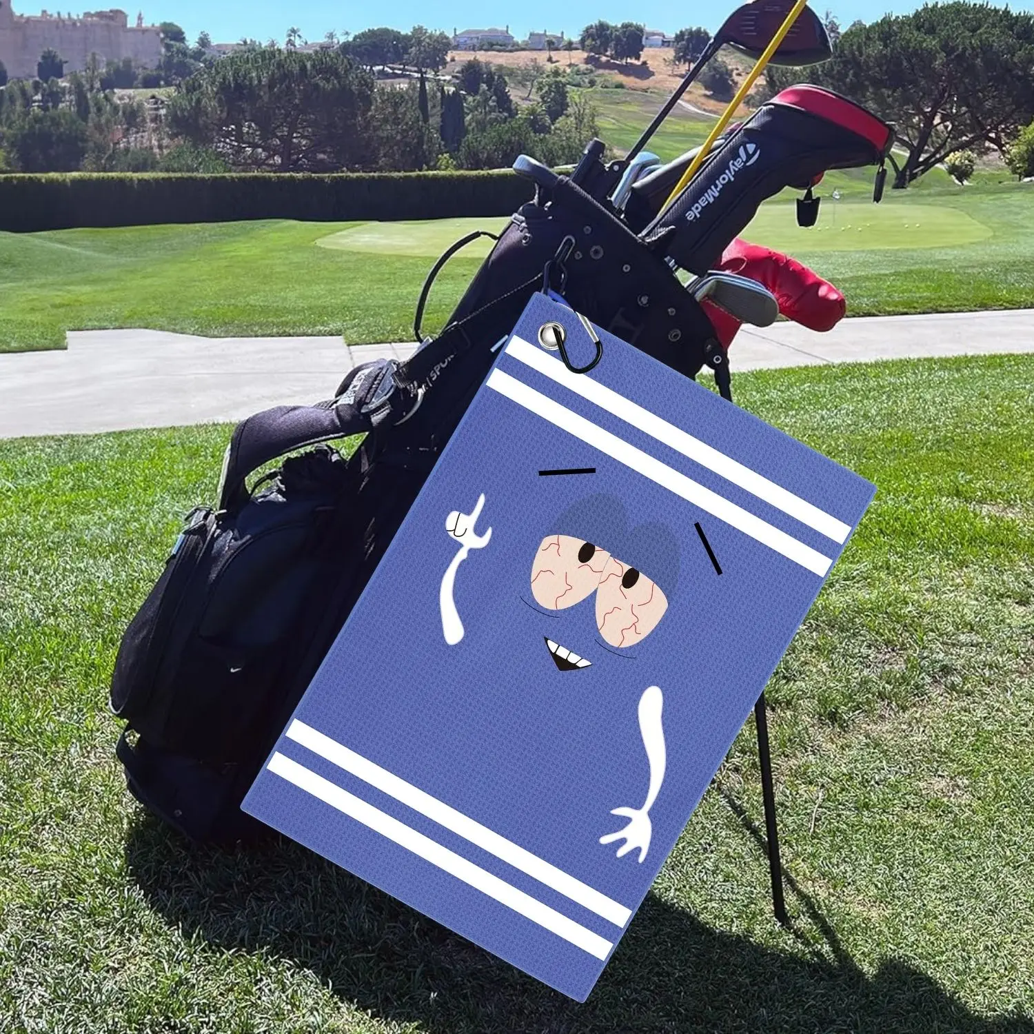 Zabawny ręcznik golfowy z mikr – Women'S Golf Accessories recenzja i cena