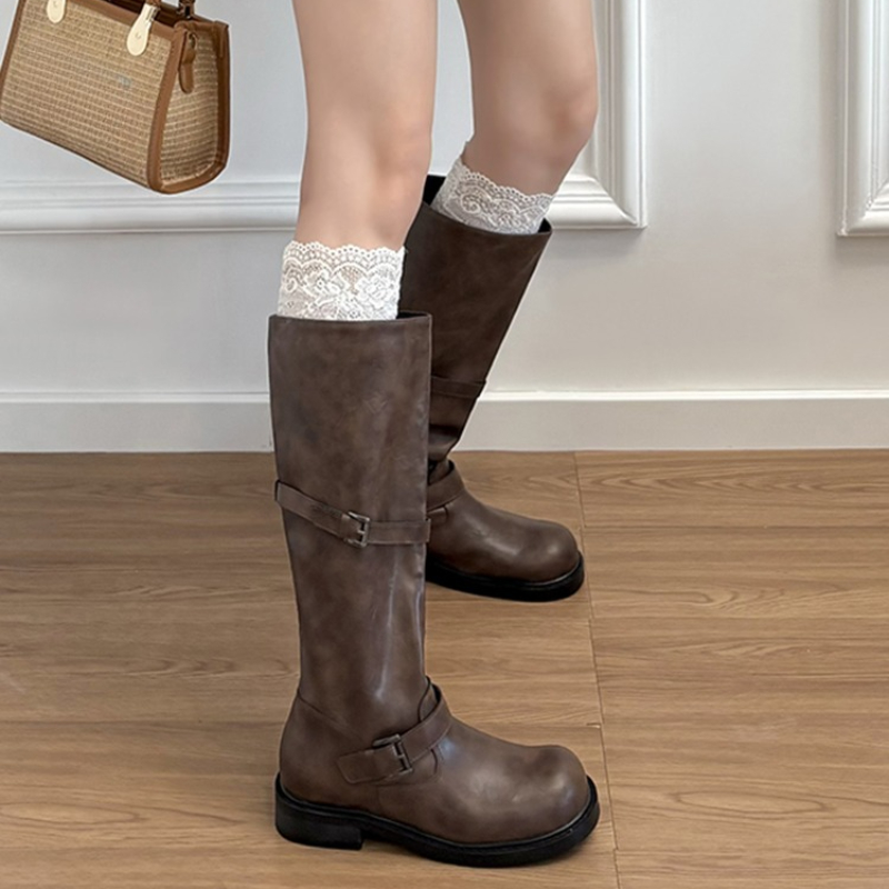 Botki damskie do kolan w stylu – Women Electronic Accessories recenzja i cena