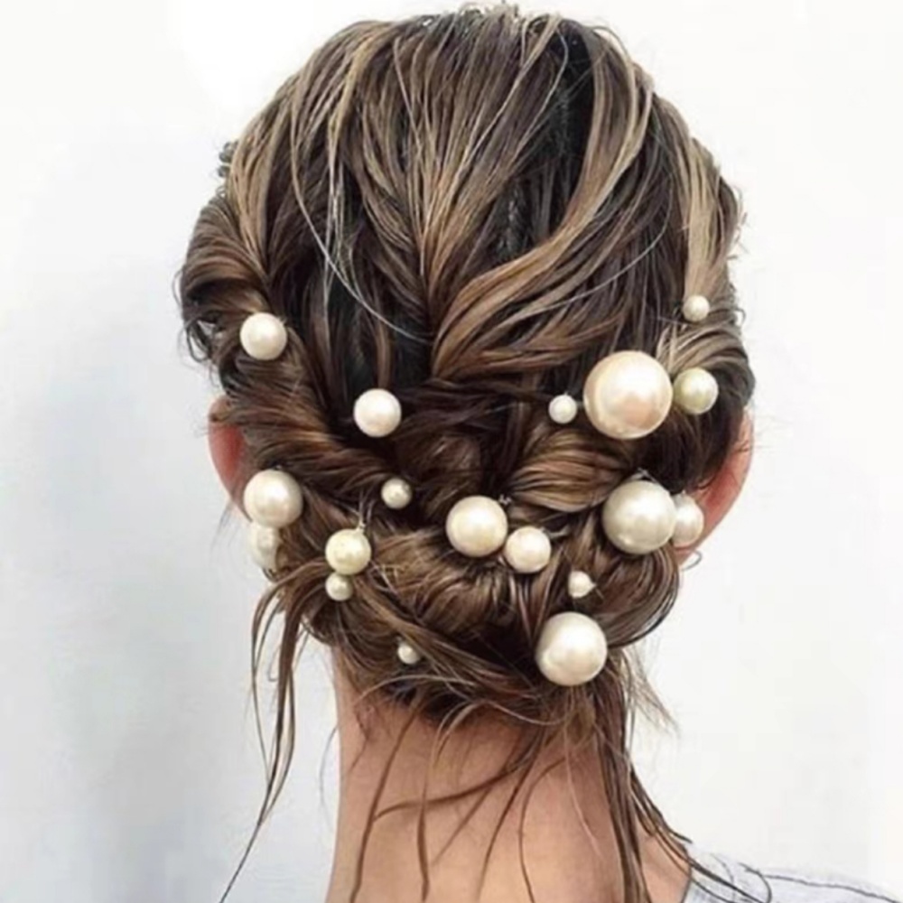Zestaw spinek do włosów z perł – Women'S Hair Accessories Wedding recenzja i cena