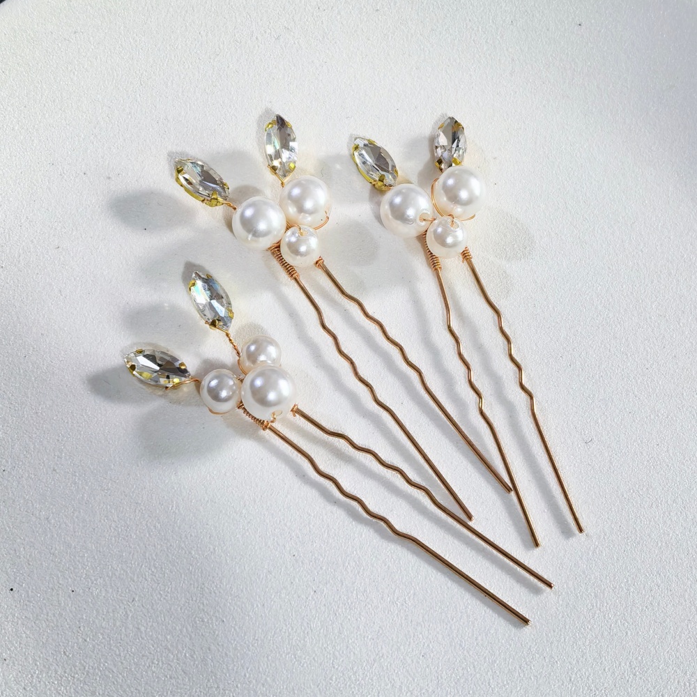 Zestaw spinek do włosów z perł – Women'S Hair Accessories Wedding recenzja i cena