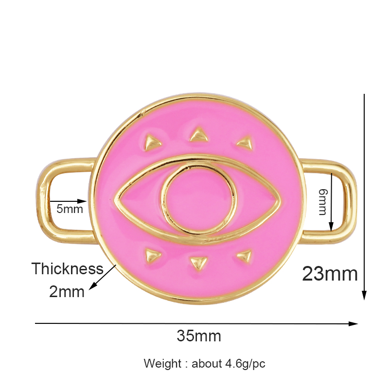 Złącze Jumbo Enamel Evil Lucky – Evil Eye Bracelet recenzja i cena