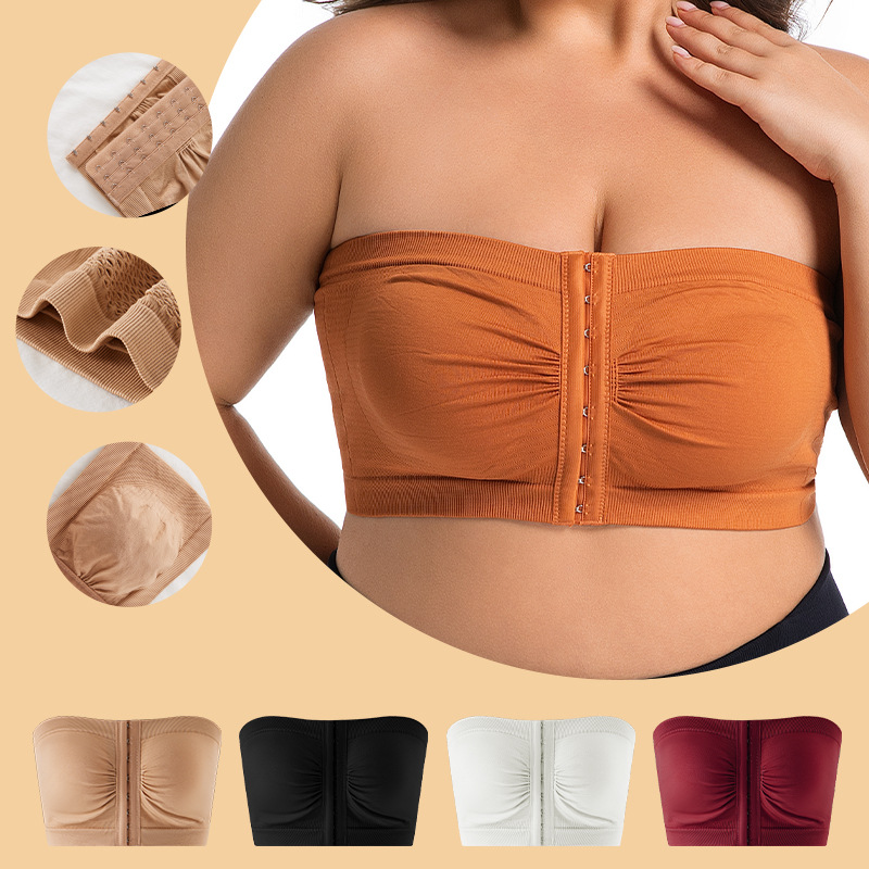 Damski biustonosz bandeau bez  – Woman Accessory recenzja i cena