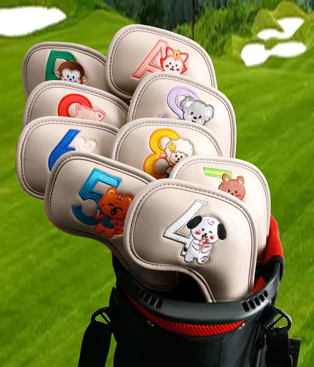 9 szt. Urocze pokrowce na głów – Women'S Golf Accessories recenzja i cena