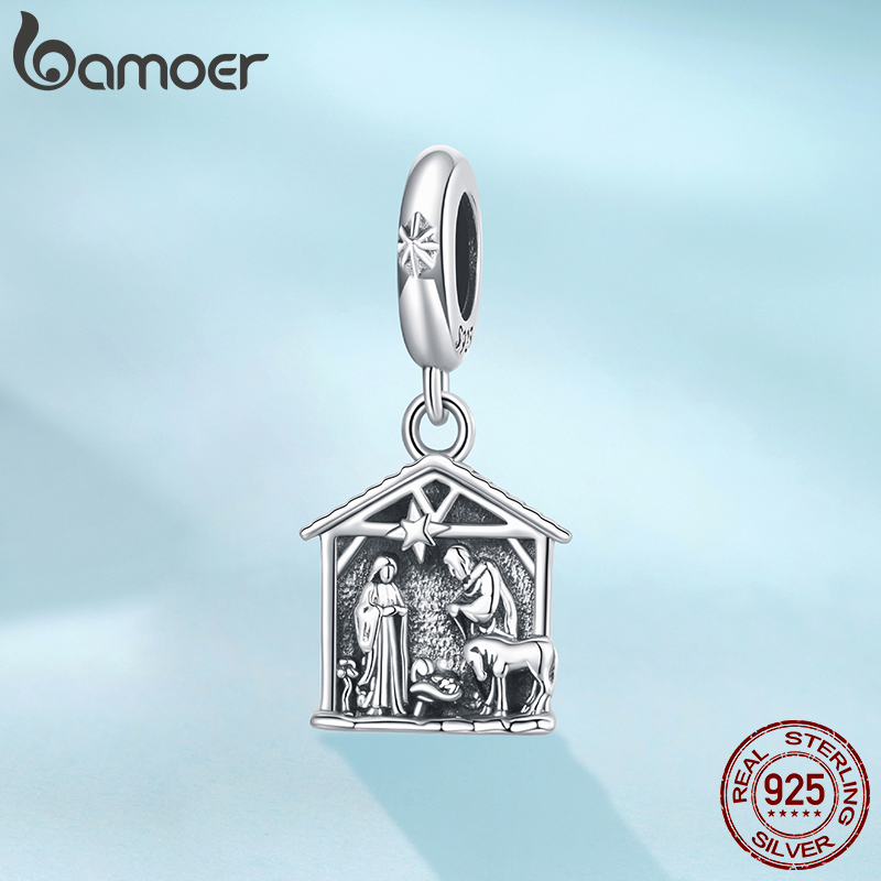Bamoer Srebro Próby 925 Jezus  – Evil Eye Bracelet recenzja i cena