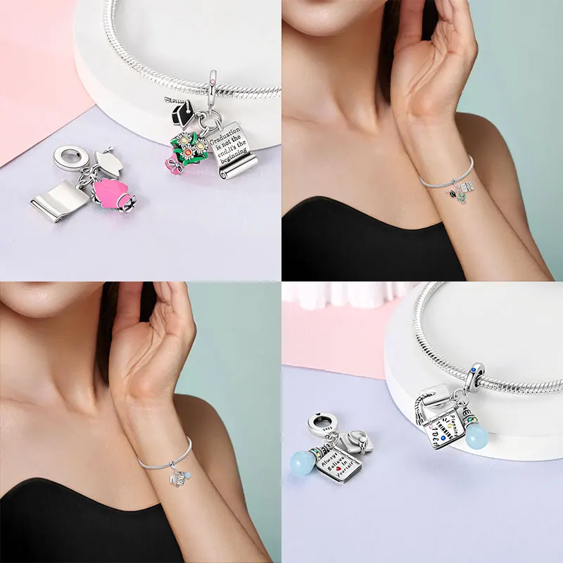 Koraliki z motywem ukończenia  – Women Accessories Meaning recenzja i cena