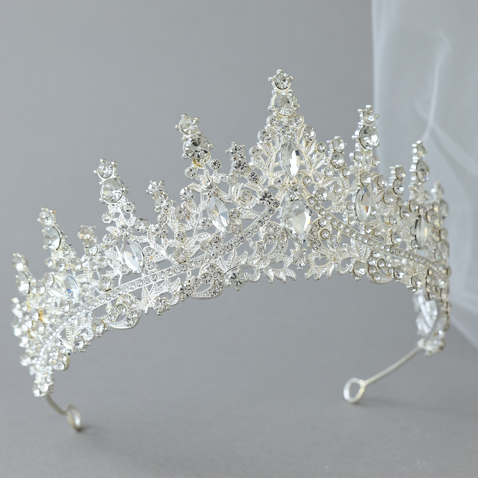 Świecąca korona ślubna z cyrko – Women'S Hair Accessories Wedding recenzja i cena